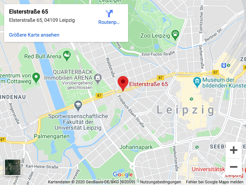 Grupetto Leipzig Elsterstrasse Karte